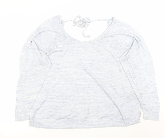 Womens UK Size 18 Marks and Spencer Blue Pullover Jumper