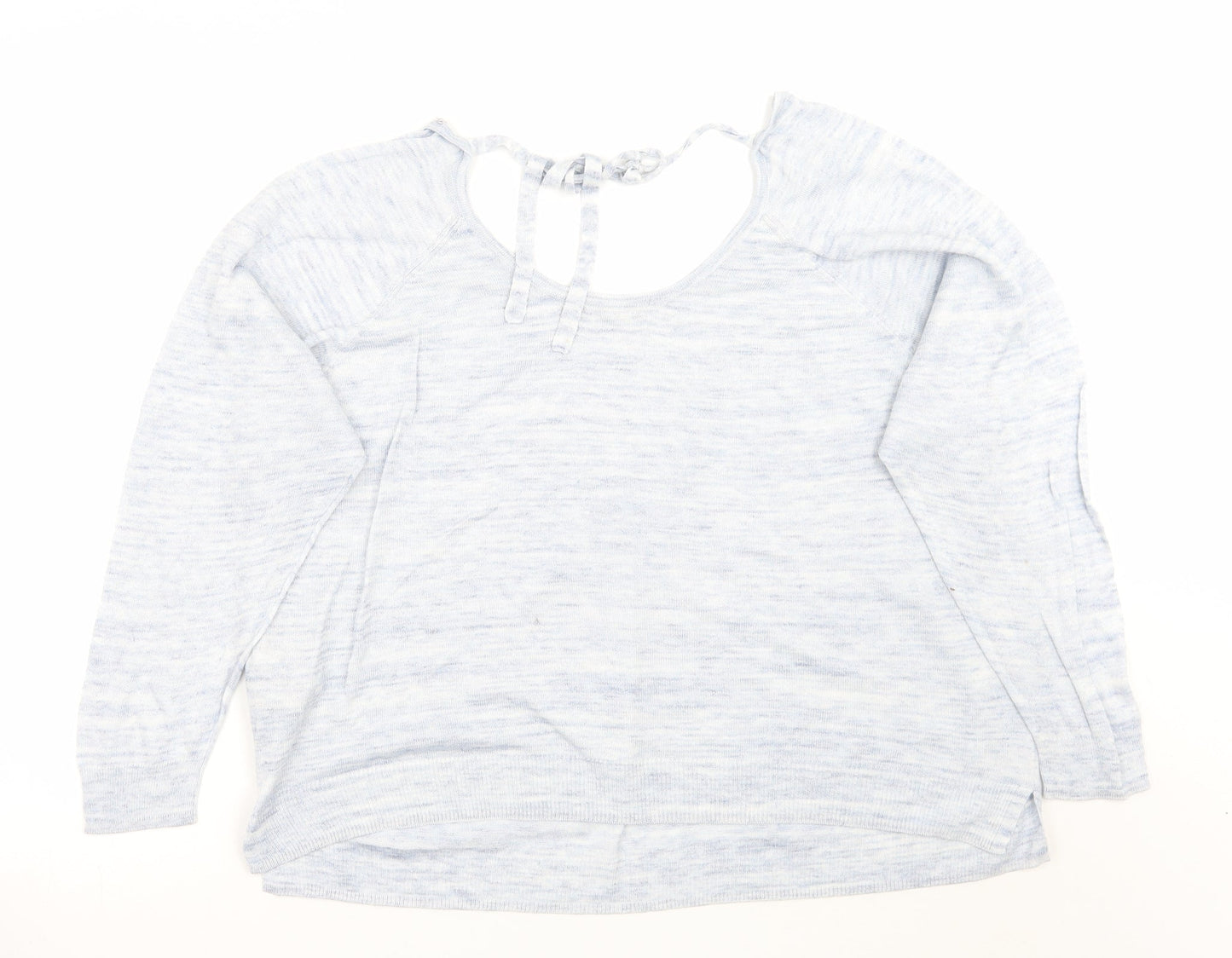 Womens UK Size 18 Marks and Spencer Blue Pullover Jumper