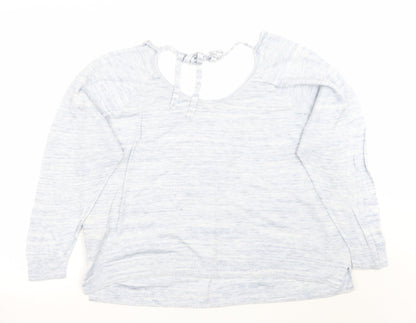 Womens UK Size 18 Marks and Spencer Blue Pullover Jumper