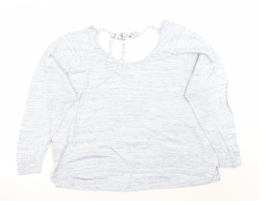 Womens UK Size 18 Marks and Spencer Blue Pullover Jumper