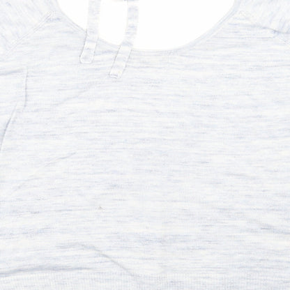 Womens UK Size 18 Marks and Spencer Blue Pullover Jumper