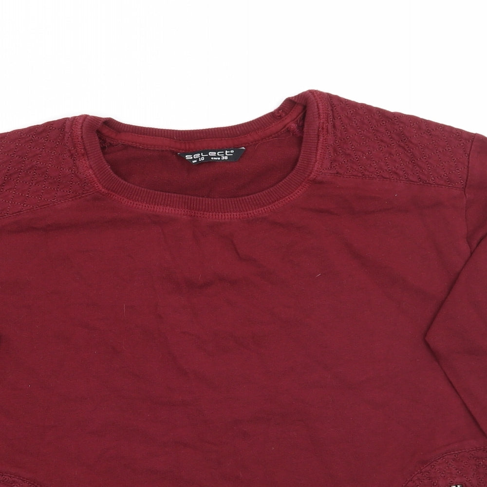 Womens UK Size 10 Select Red Pullover Jumper
