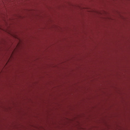 Womens UK Size 10 Select Red Pullover Jumper
