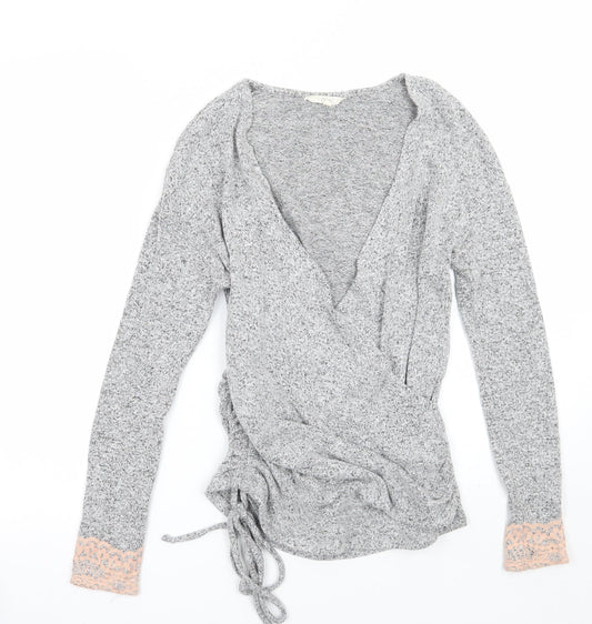 Womens UK Size 6 NEXT Grey Pullover Jumper