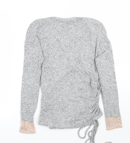 Womens UK Size 6 NEXT Grey Pullover Jumper