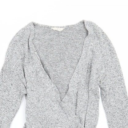 Womens UK Size 6 NEXT Grey Pullover Jumper