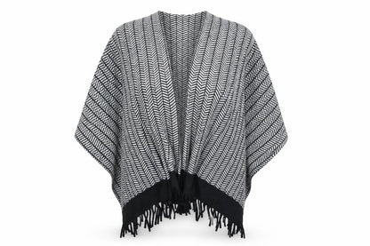 Womens UK Size One Size Damart Black Wrap Jumper