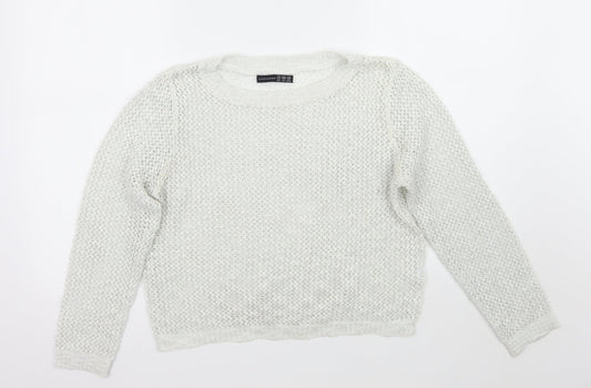 Primark Womens Grey   Pullover Jumper Size 12