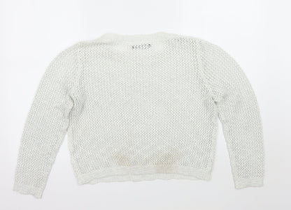 Primark Womens Grey   Pullover Jumper Size 12