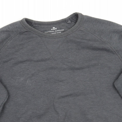 Womens UK Size M Easy Grey Pullover Jumper