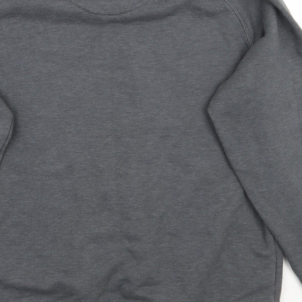 Womens UK Size M Easy Grey Pullover Jumper