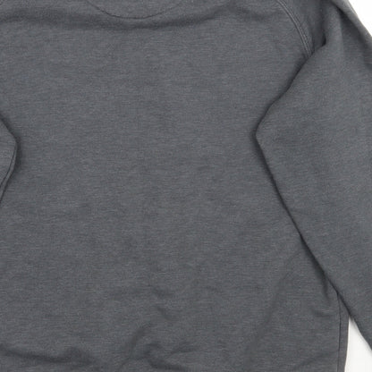 Womens UK Size M Easy Grey Pullover Jumper