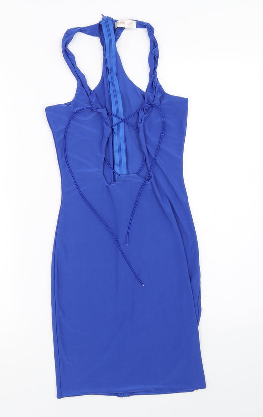 Femme Luxe Womens Blue   Bodycon  Size 6