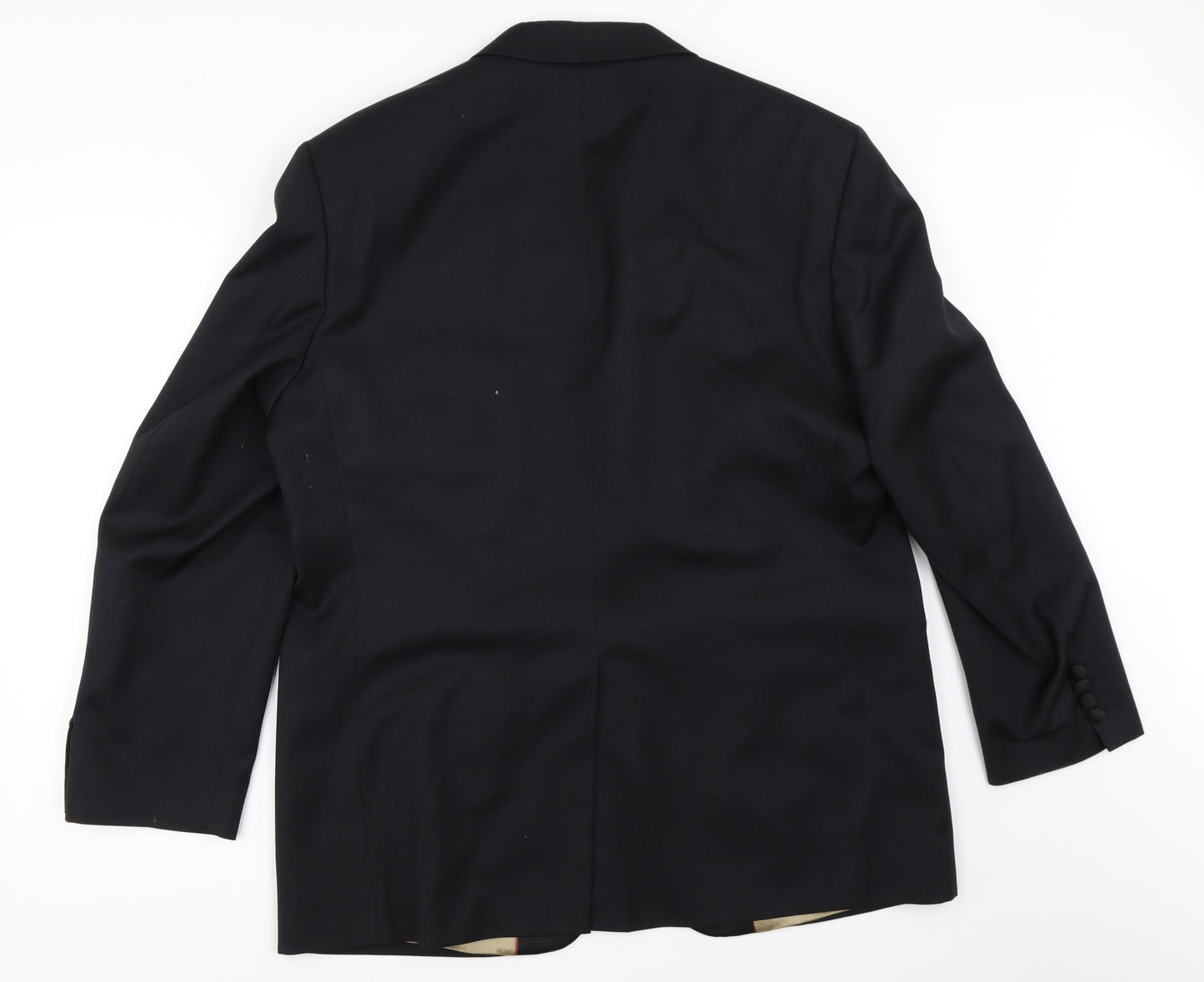Mens UK Size 42 Preworn Regular Black Suit Jacket