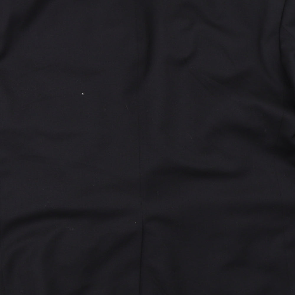 Mens UK Size 42 Preworn Regular Black Suit Jacket