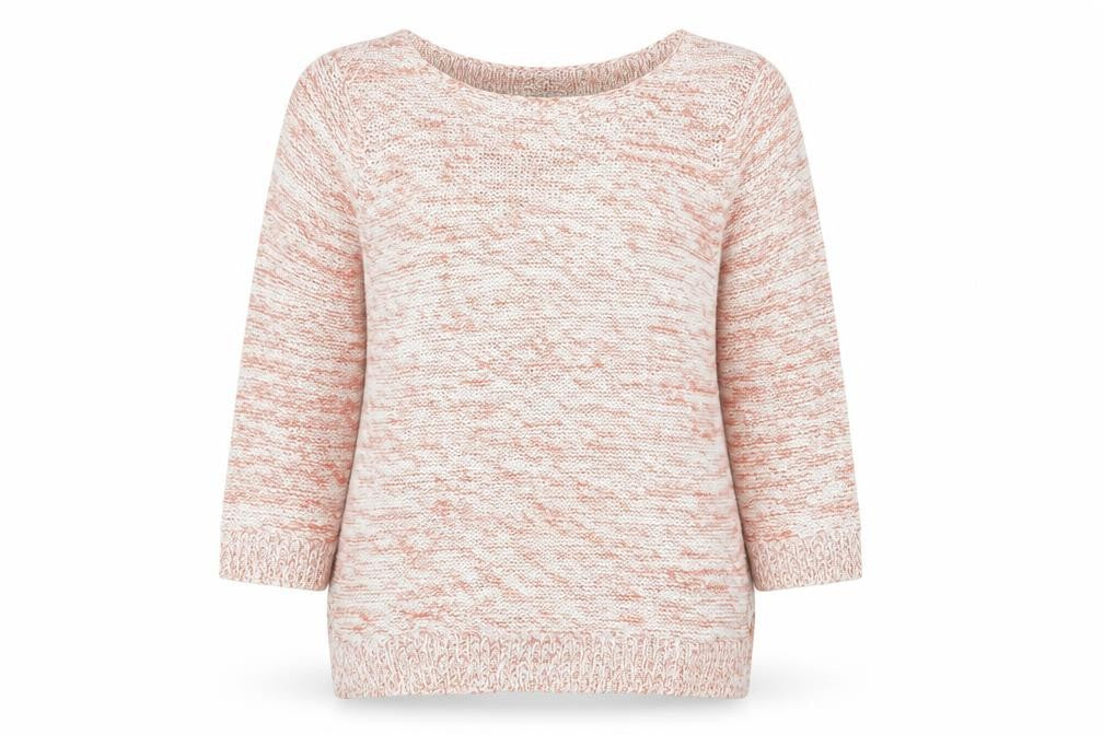 Womens UK Size S Brave Soul Ivory Pullover Jumper