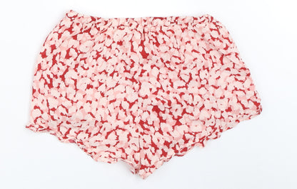 H&M Womens Pink Solid  Top Pyjama Pants Size XS  - pyjama shorts