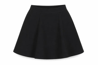 George Girls Black   Skater Skirt Size 7-8 Years