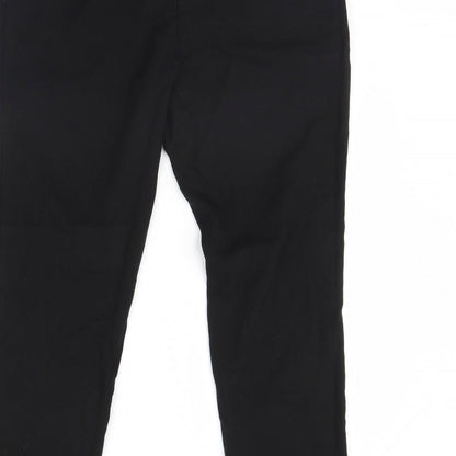 Womens UK Size 12 NEXT Regular Fit Dress Pants Black Trousers