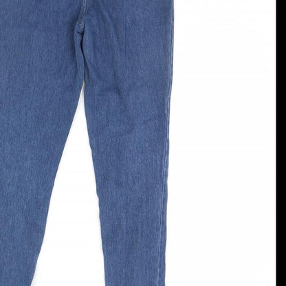 NEXT Womens Black  Denim Skinny Jeans Size 10 L28 in