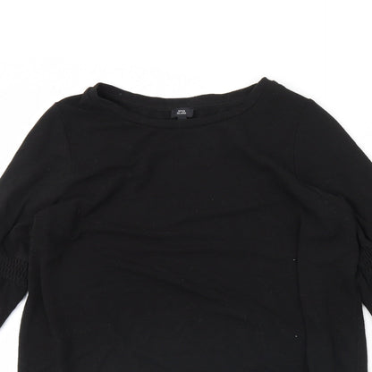 Womens UK Size 10 River Island Black Pullover Jumper
