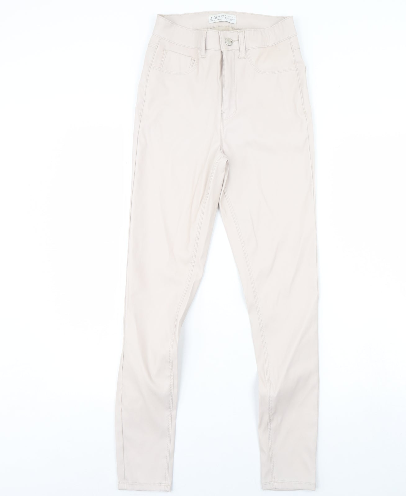 Womens UK Size 8 Denim & Co.  Capri Pink Leggings