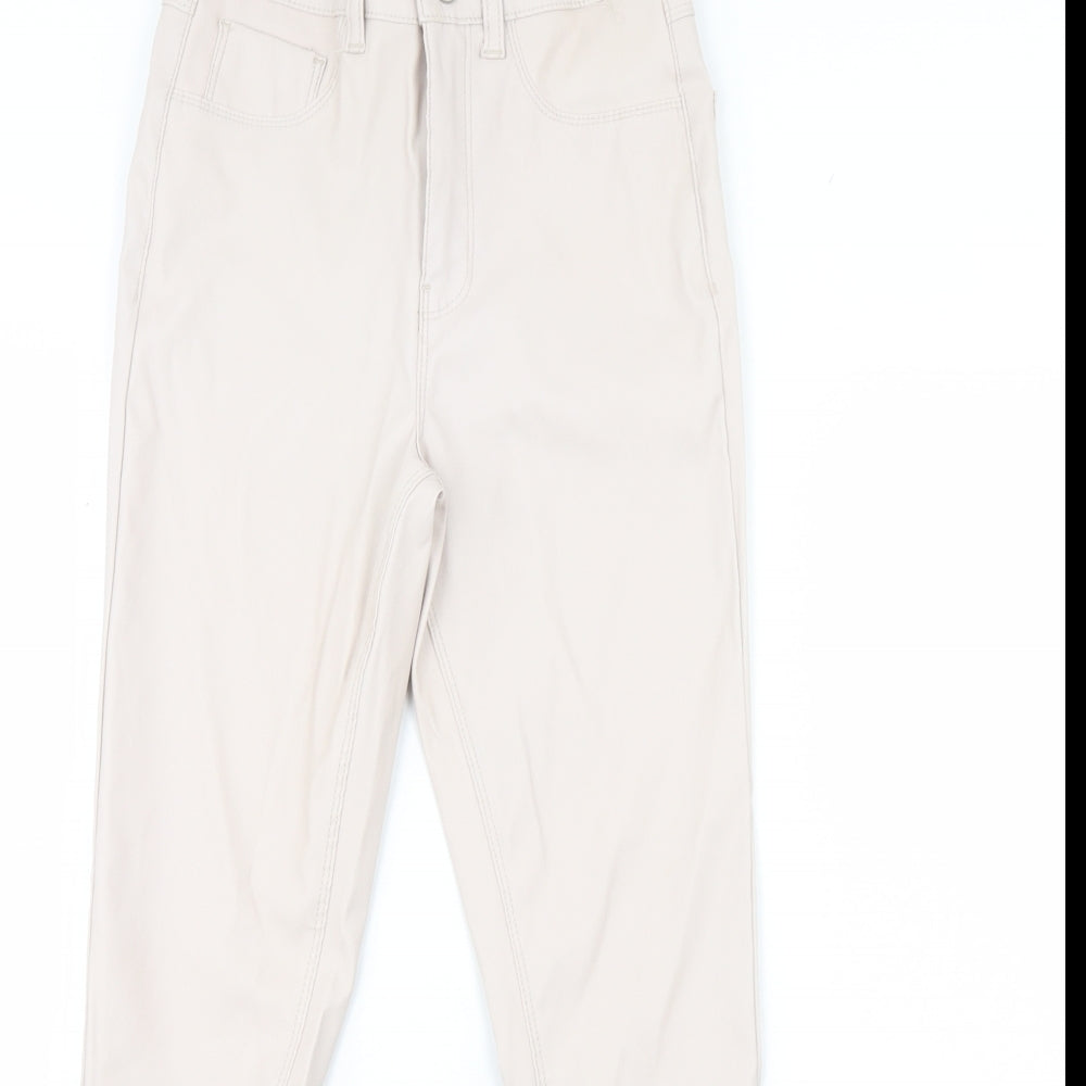 Womens UK Size 8 Denim & Co.  Capri Pink Leggings