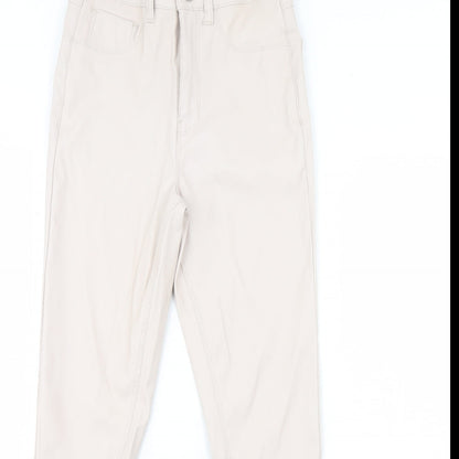 Womens UK Size 8 Denim & Co.  Capri Pink Leggings