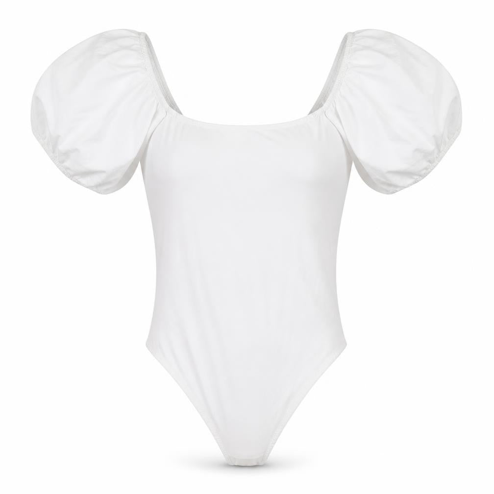 Primark Womens White   Bodysuit One-Piece Size XS