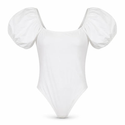 Primark Womens White   Bodysuit One-Piece Size XS