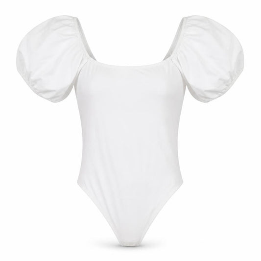 Primark Womens White   Bodysuit One-Piece Size XS