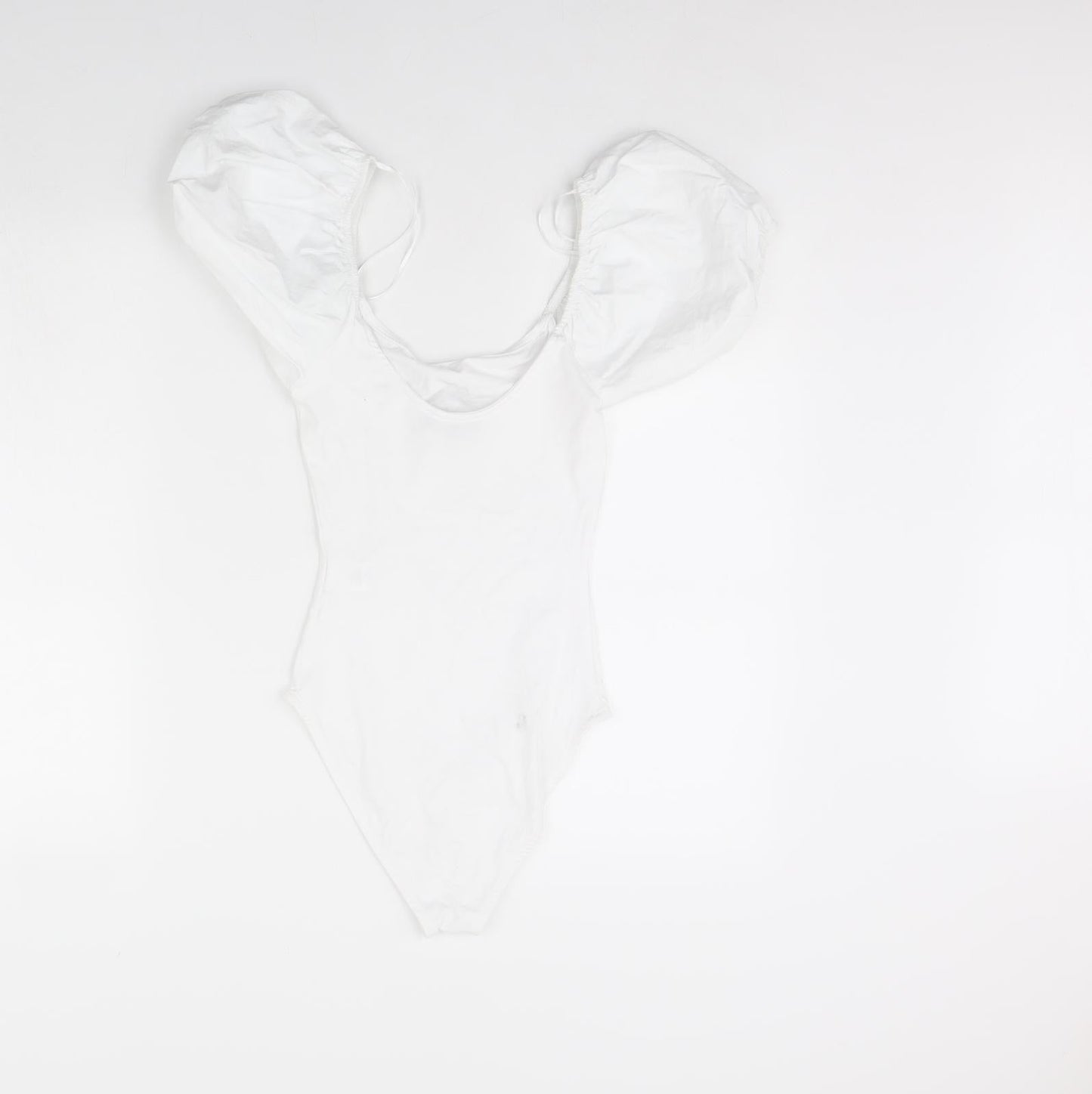 Primark Womens White   Bodysuit One-Piece Size XS