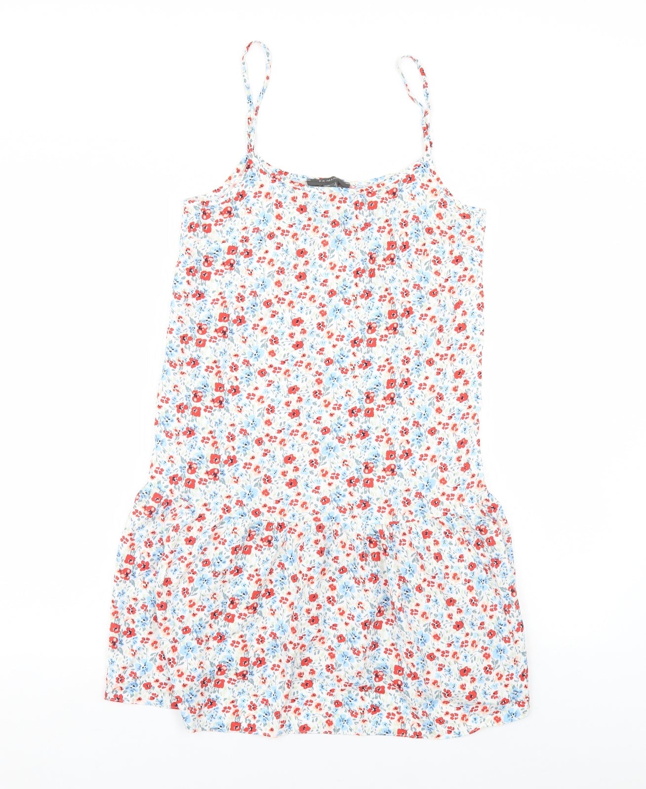 Primark Womens White Floral  Mini  Size 6