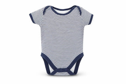 George Baby White Striped  Babygrow One-Piece Size 3-6 Months