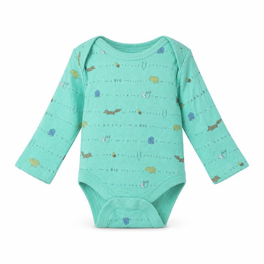 Primark Baby Green Spotted  Babygrow One-Piece Size 0-3 Months