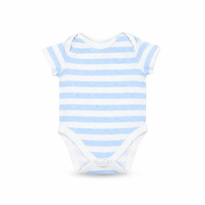 George Baby Blue Striped  Babygrow One-Piece Size 3-6 Months