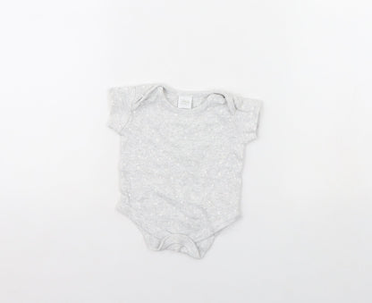 Disney Baby Grey Spotted  Babygrow One-Piece Size 0-3 Months  - Disney