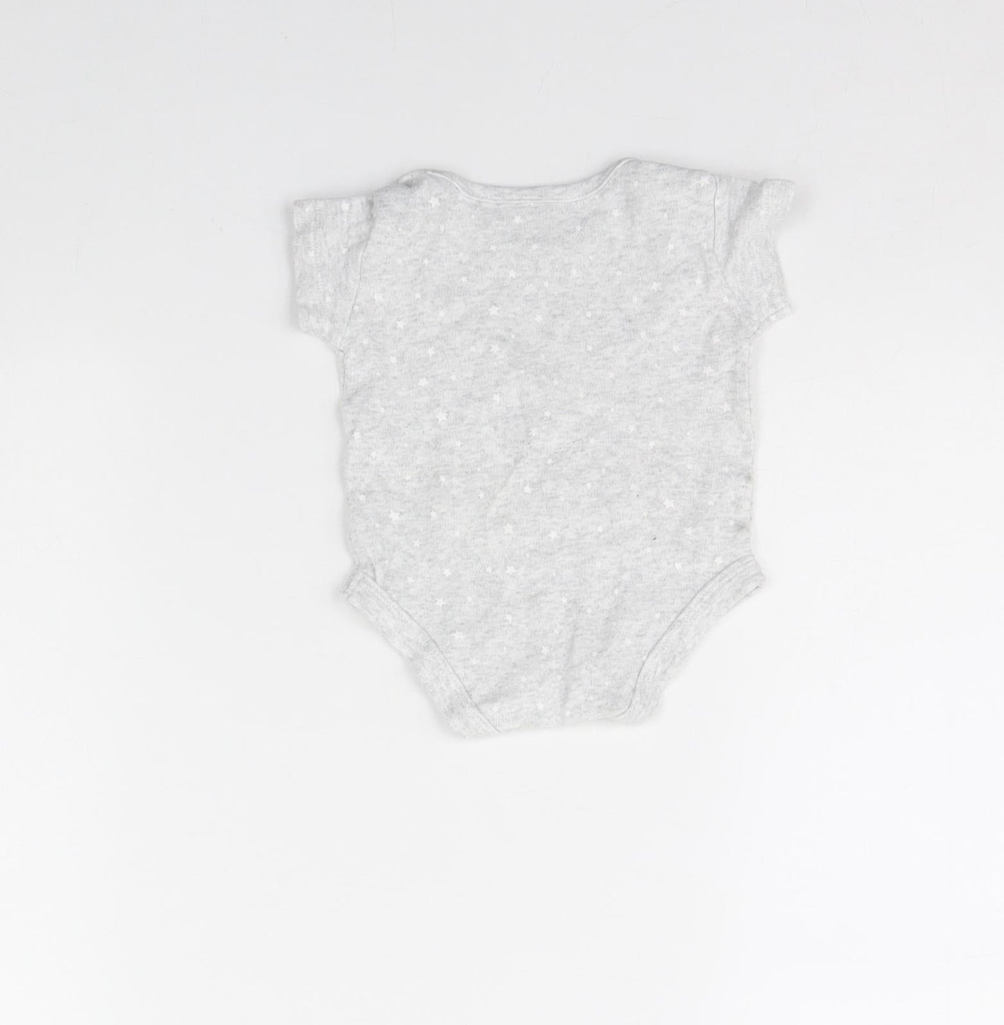 Disney Baby Grey Spotted  Babygrow One-Piece Size 0-3 Months  - Disney