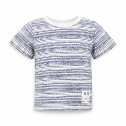 Next Baby Blue Spotted  Basic T-Shirt Size 12 Months