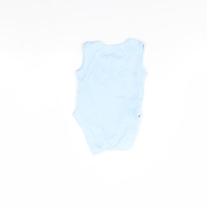 George Baby Blue   Babygrow One-Piece Size 0-3 Months