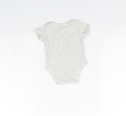 George Baby Grey   Babygrow One-Piece Size 0-3 Months  - Elephant