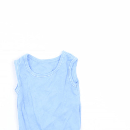 George Baby Blue   Babygrow One-Piece Size 0-3 Months