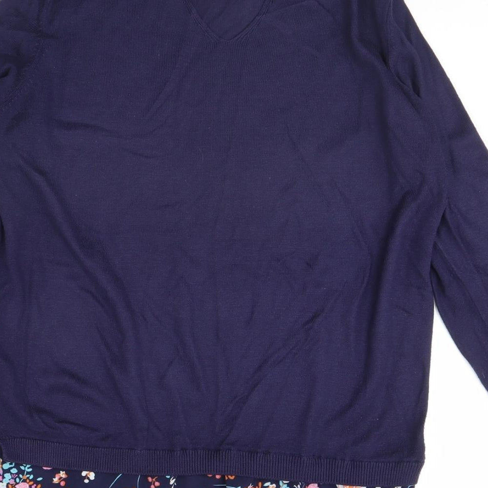 George Womens Blue   Pullover Jumper Size 12