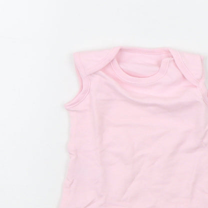 TU Baby Pink   Babygrow One-Piece Size 3-6 Months