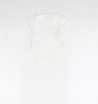 George Baby White   Babygrow One-Piece Size 0-3 Months