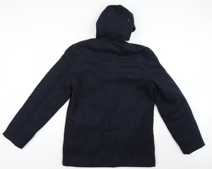 Womens UK Size M tg Blue Overcoat