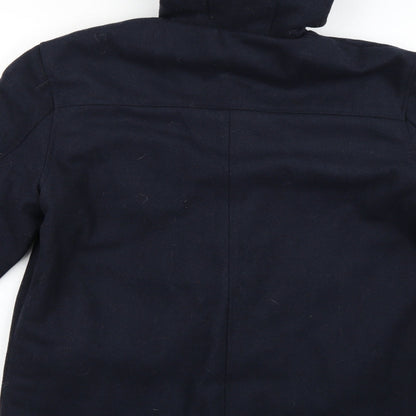 Womens UK Size M tg Blue Overcoat