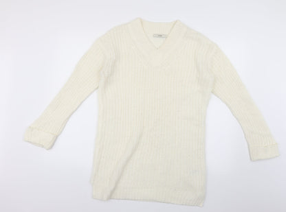 George Womens Silver   Pullover Jumper Size 8