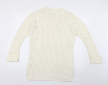 George Womens Silver   Pullover Jumper Size 8