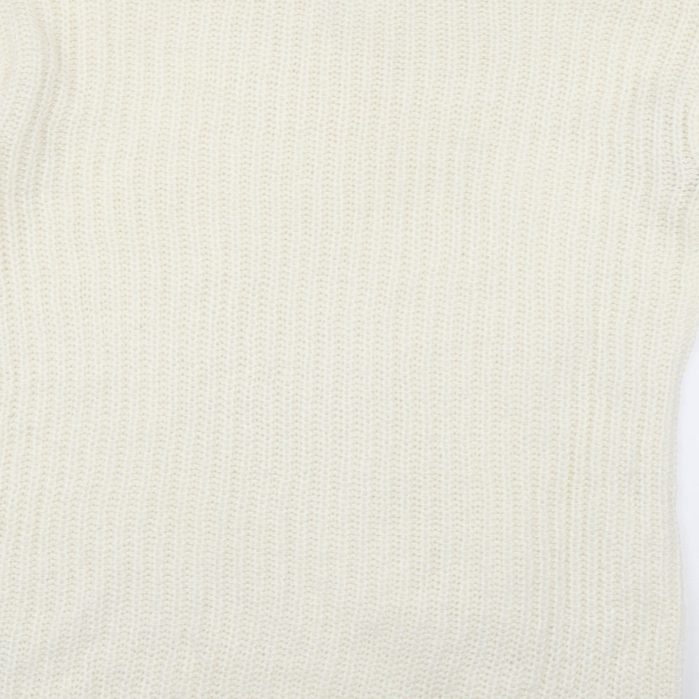 George Womens Silver   Pullover Jumper Size 8